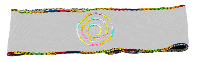 SBC6602 CHERIE MULTI LOGO EMBROIDERED COTTON BAND