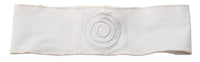 SBC6604 SOLID LOGO EMBROIDERED COTTON BAND