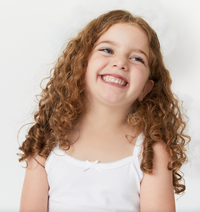 f205 feathers girls solid white vests