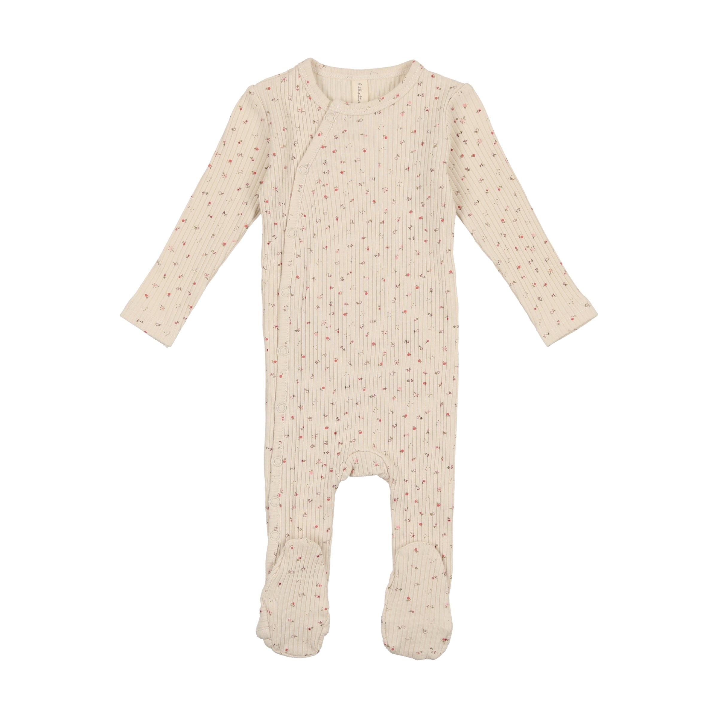 LILETTE SIDE SNAP RIB FOOTIE SS23