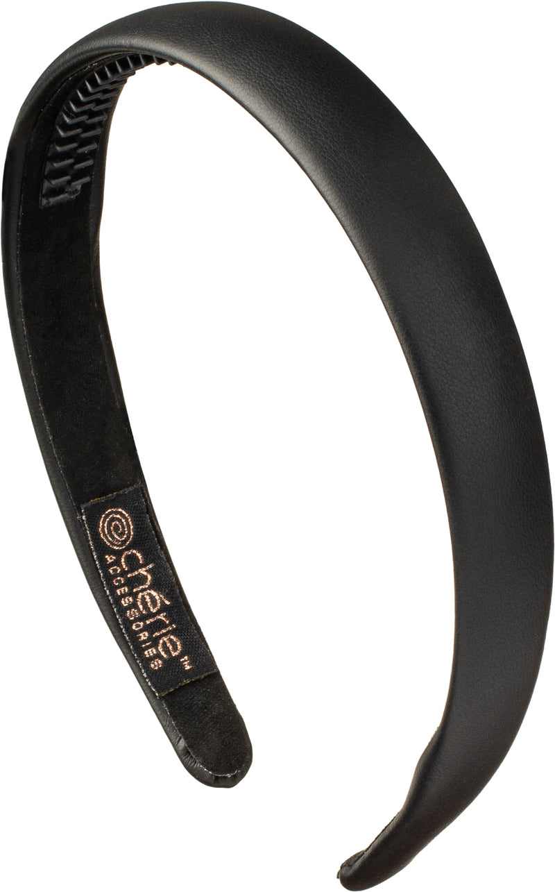 TS6502 CHERIE NARROW MATTE LEATHER HEADBAND