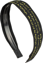 TS6506 CHERIE NEWSPAPER PRINT FLAT HEADBAND
