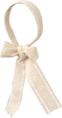 CHERIE LACE FLAT/WIDE HANGING TIES  HB  TS6524