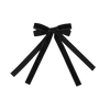 BANDEAU VELVET & SATIN BOW CLIP