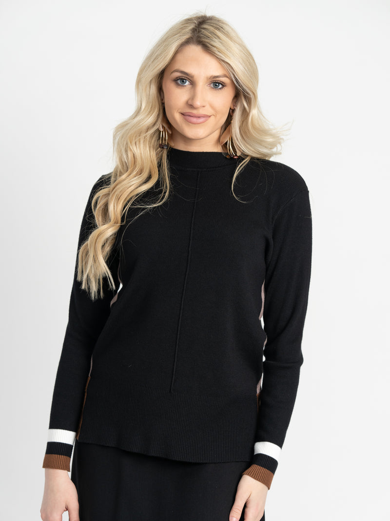 WB2CM8004TE QEW HIGH NECK SWEATER