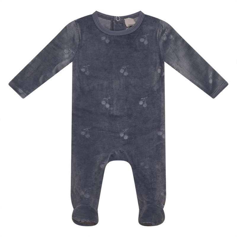 WB2CY1888B LUX EMBOSSED CHERRY FOOTIE