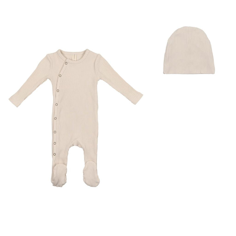 LILETTE SEASON'S PALLETE RIB FOOTIE+BEANIE