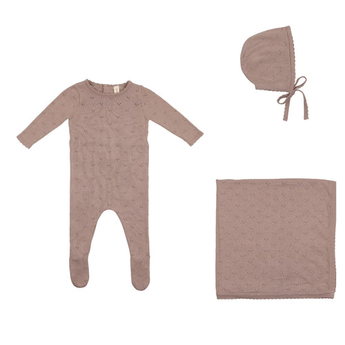 LILETTE POINTELLE KNIT 3PC SET