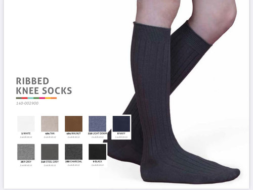 140 zubii ribbed knee sock