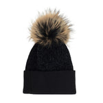 AT37 ATIFA CHENILLE HAT WITH POM POM
