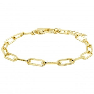 DELUXE GP BRASS PAPER CLIP BRACELET B4746