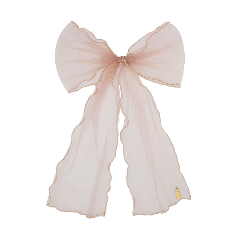 C1254L HEIRLOOMS WAVY TULLE LONG BOW