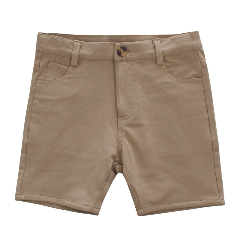 AL204S CREW SLIM KNIT SHORTS