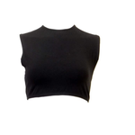 14915 KIKI RIKI SLEEVELESS CROP SHELL