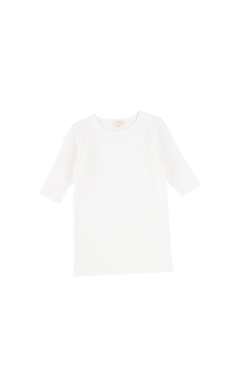 LIL LEGS 3/4 RIBBED TEE