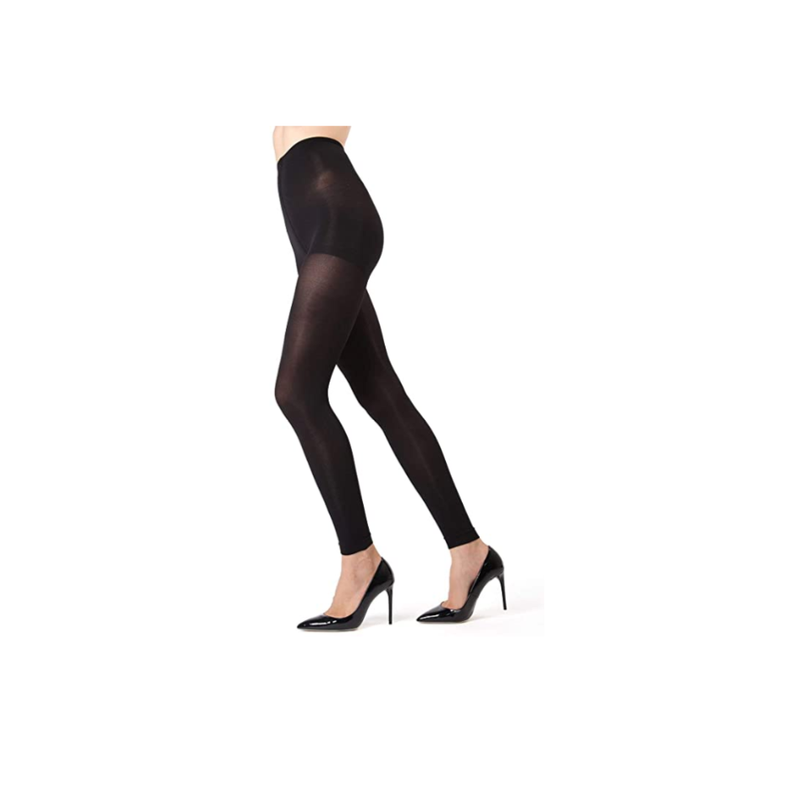 MO-343 MEMOI COMPLETELY OPAQUE FOOTLESS TIGHTS