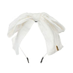 H1252 HEIRLOOMS TEXTURED CHIFFON BOW HB
