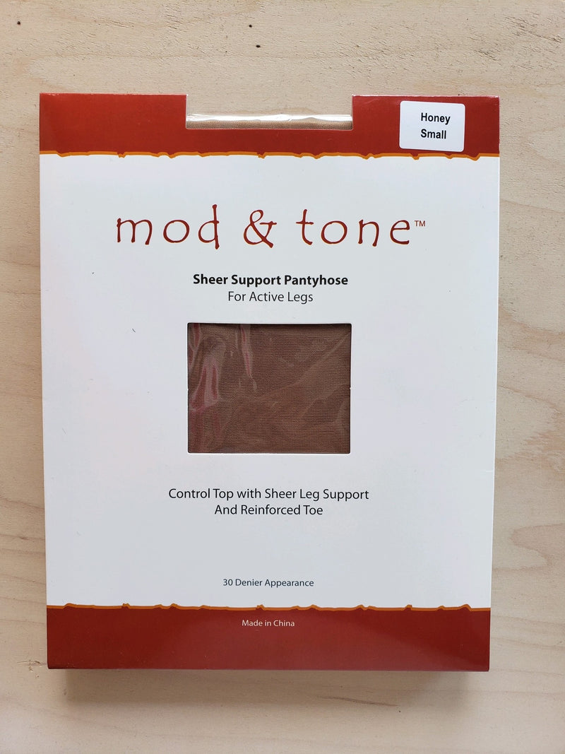320MTY mod&tone maternity 30D sheer support pantyhose