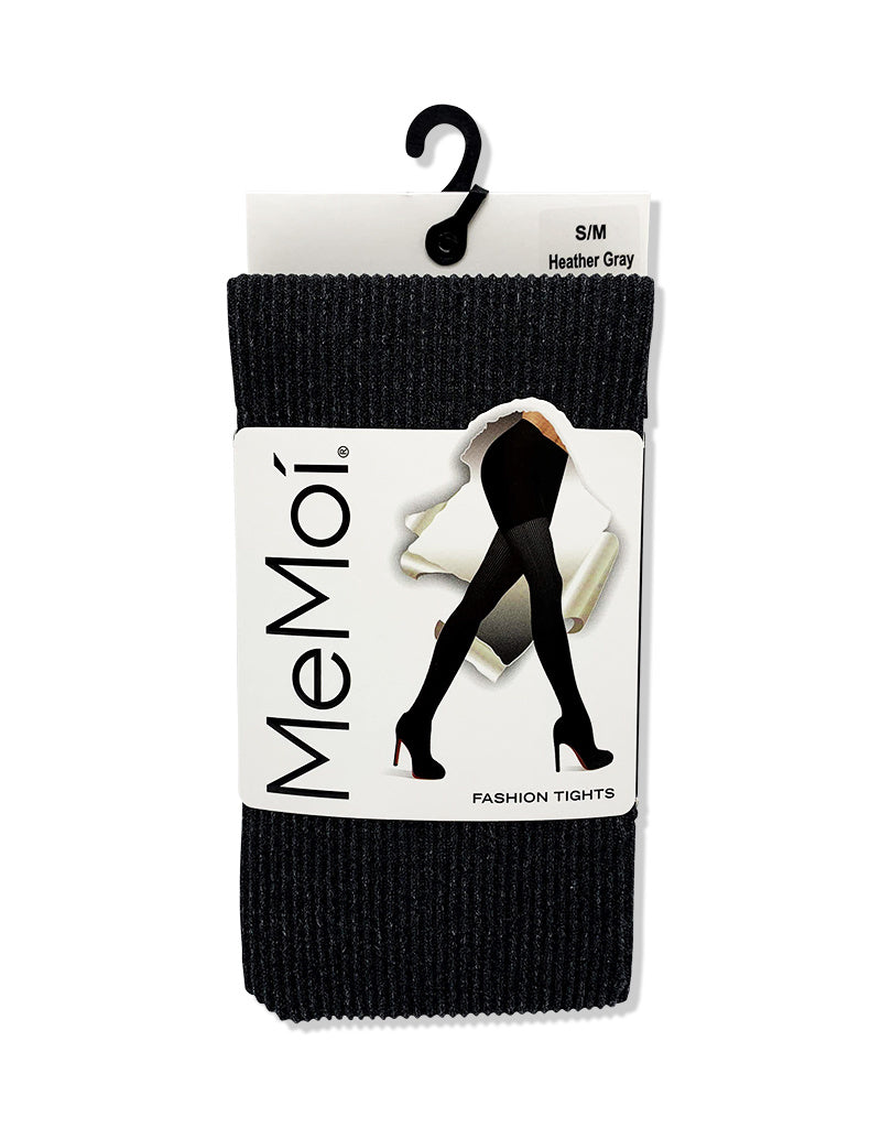 MO-124 MEMOI TWIN RIB OPAQUE TIGHTS