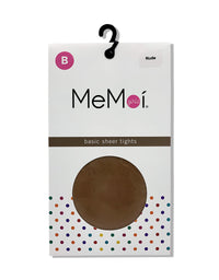 MK-303 MEMOI GIRLS BASIC SHEER TIGHTS