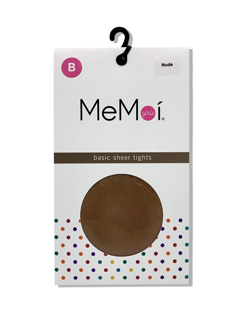 MK-303 MEMOI GIRLS BASIC SHEER TIGHTS