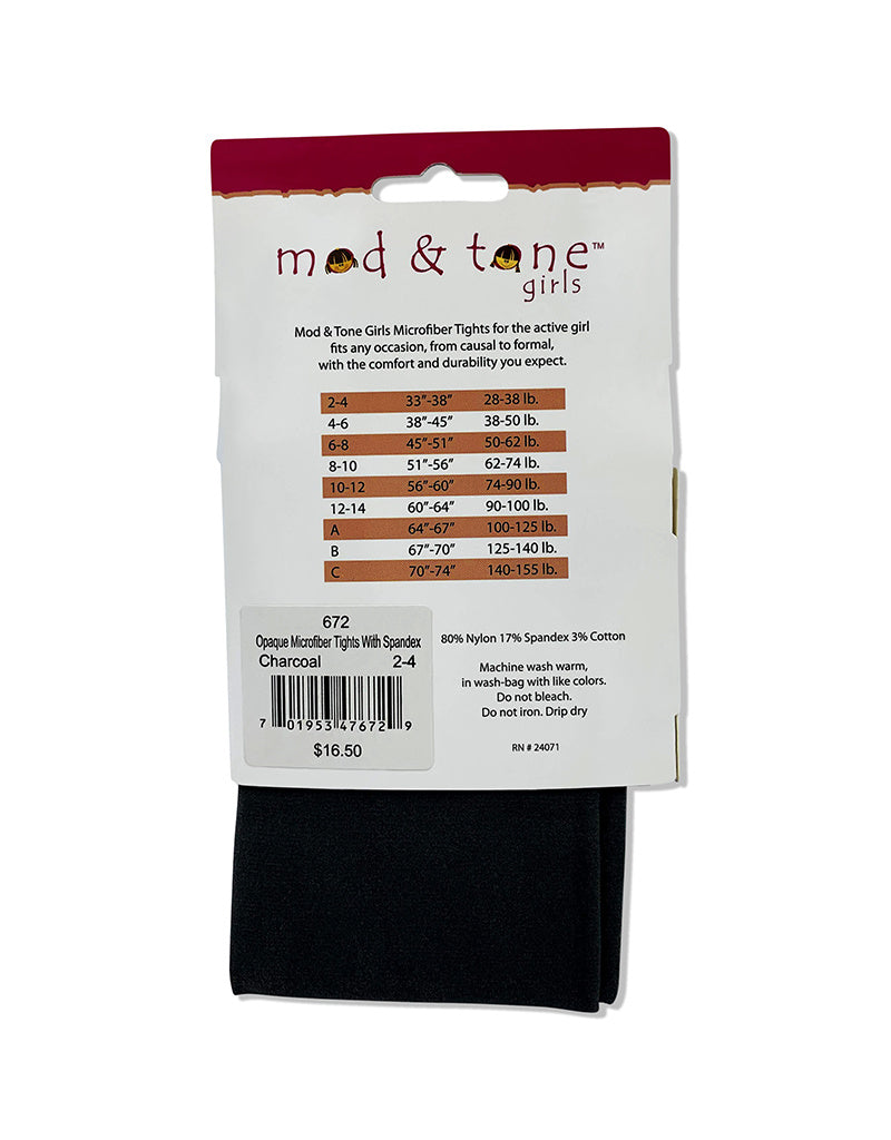 672 MOD&TONE 2pk 60D microfiber opaque tights