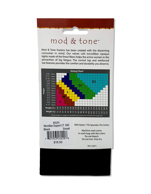 MN0520 mod&tone 50D microfiber opaque tights