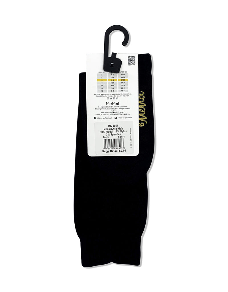 mk-5057 memoi modal knee sock