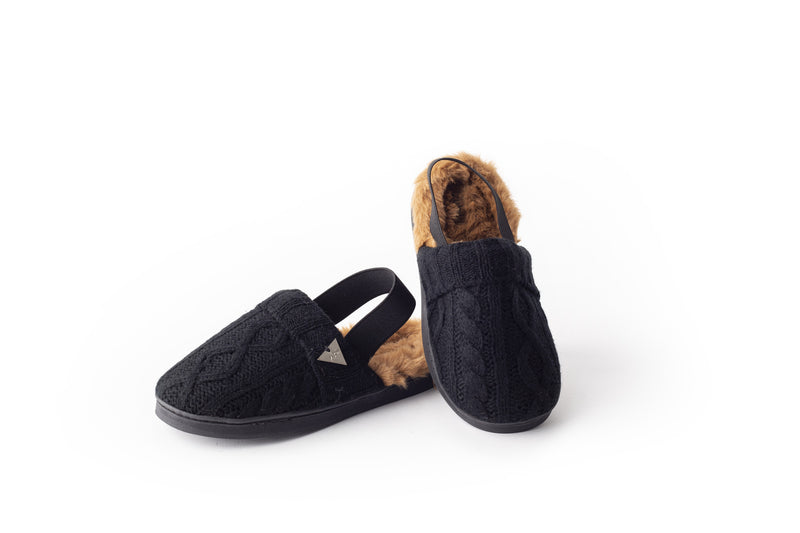 ZUBII CABLE SWEATER SLIPPERS Z101