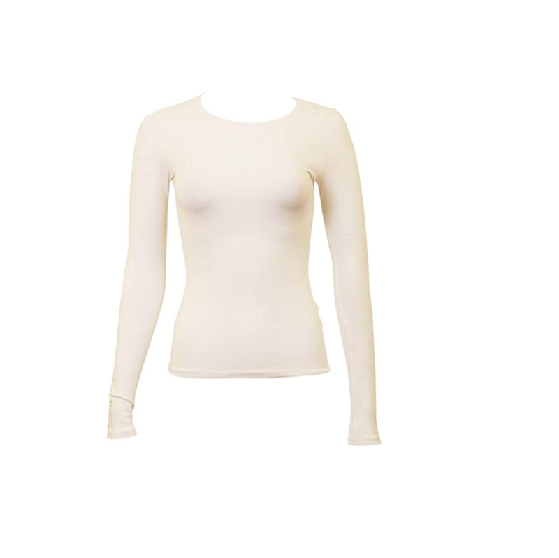 14653 KIKI RIKI SCOOP NECK LS SHELL