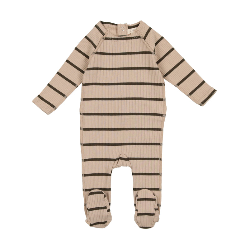 LIL LEGS STICH RIBBED FOOTIE