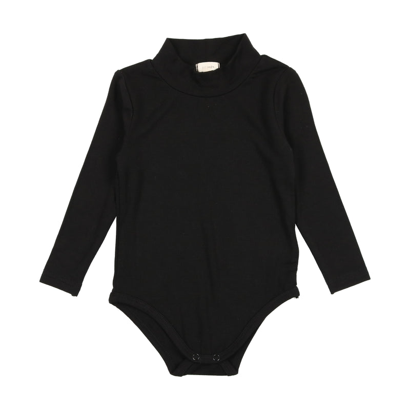 LIL LEGS BAMBOO MOCK NECK ONESIE