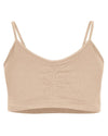 MEMOI 2PK GATHERED FRONT CUP TRAINING BRA MJBS-3001