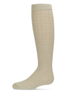 MK-5078 MEMOI GIRLS PELERINE KNEE SOCK