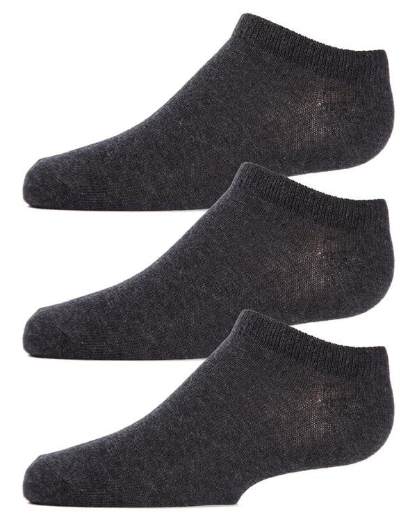 MK-555 MEMOI LOW CUT 3PK SOCKS