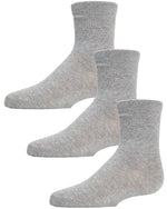 MK-556 MEMOI MID CUT 3PK SOCKS