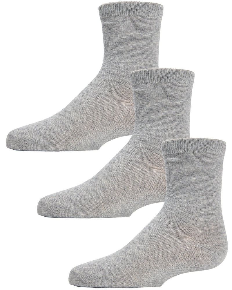 MK-556 MEMOI MID CUT 3PK SOCKS