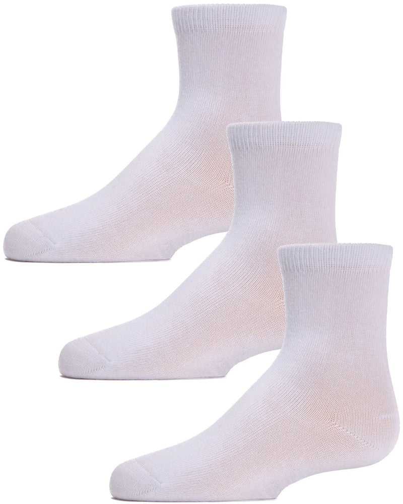 MK-556 MEMOI MID CUT 3PK SOCKS