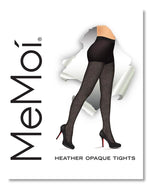 MO-386 MEMOI HEATHER OPAQUE TIGHTS