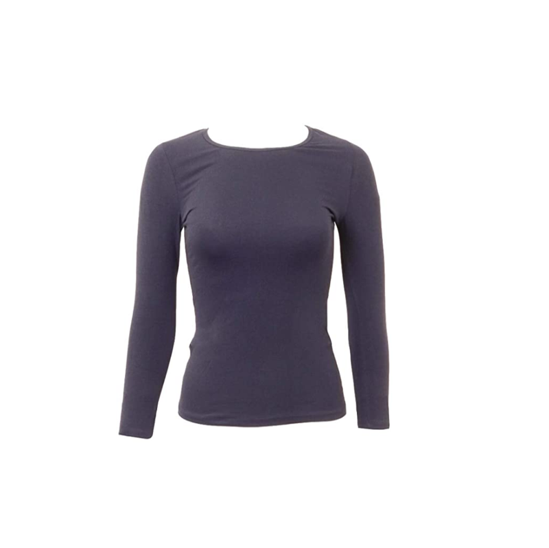 14653 KIKI RIKI SCOOP NECK LS SHELL