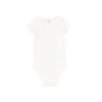 LIL LEGS SS RIBBED ONESIE BASIC COLORS