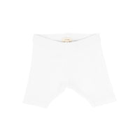 LIL LEGS RIBBED SHORTS BASIC COLORS