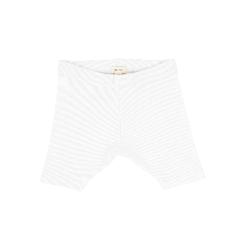 LIL LEGS RIBBED SHORTS BASIC COLORS