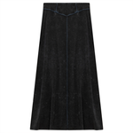 RED MYTH LADIES DENIM MAXI SKIRT SA8CM772L