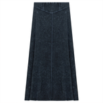 RED MYTH LADIES DENIM MAXI SKIRT SA8CM772L