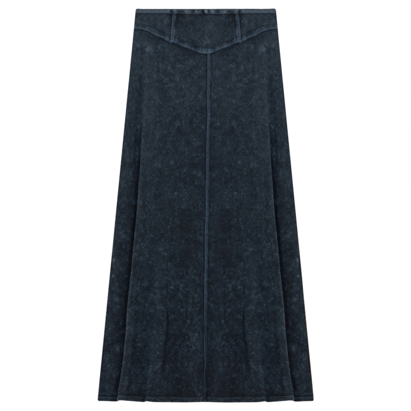 RED MYTH LADIES DENIM MAXI SKIRT SA8CM772L