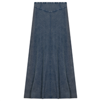 RED MYTH LADIES DENIM MAXI SKIRT SA8CM772L