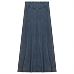 RED MYTH LADIES DENIM MAXI SKIRT SA8CM772L