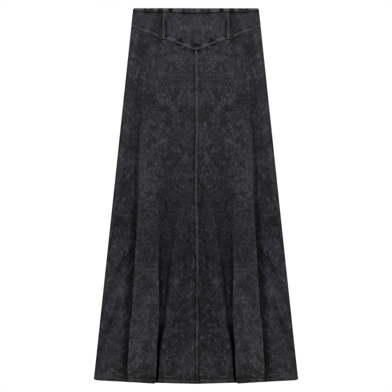 RED MYTH LADIES DENIM MAXI SKIRT SA8CM772L