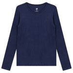 RIFF LADIES RIBBED V-NECK TEE SB1CM7490T2